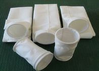 Medios de filtro lavables des alta temperatura del poliéster de los bolsos de filtro del colector de polvo
